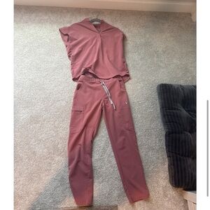 Women's Mauve Pants & Top Set